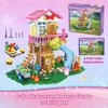 Tree House Friends Building Toys for 6 7 8 9 10 12+ Year Old Girls Boys, Light-up Forest Friendship Animals Flowers Treehouse STEM Construction Craft Kit, Birthday Christmas Toy Gifts for Kids, 660Pcs