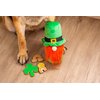 Midlee St. Patrick's Day Hide a Ball Gnome Dog Toy