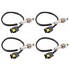 NewYall Pack of 4 Upstream Downstream Air Fuel Ratio O2 Oxygen Sensor for Chrysler 300 Sebring 200 Dodge Charger Durango Dakota Ram Nitro Jeep Commander Wrangler Compass Patriot Liberty Grand Cherokee