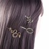 6 Pcs Vintage Dragon Hair Clips Set, Personality Punk Chinese Dragon Hairpin Hair Clamps, 3 Design Metal Hair Bangs Clips Headwear for Women Girls(gold and silver)