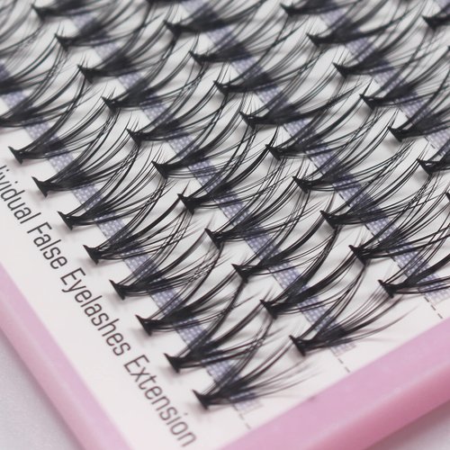 Vayator 8-20mm To Choose 20D 120 Clusters D Curl Professional Makeup False Eyelashes Individual Extensions Cluster Eyelashes Natural Soft Grafting Fake False Eyelashes (16mm)