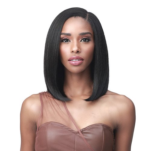BOBBI BOSS HD Lace Front Wig MediFresh 13X7 Deep Lace Part MLF478 Kary (1B), 1 Count (Pack of 1)