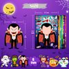 Halloween Stickers, Halloween Stickers for Kids, 30 Packs Halloween Make a Face Sticker Sheets, Halloween Crafts Party Favors for Kids, Halloween Games for Kids Party