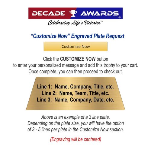 Decade Awards BBQ Smoker Resin Trophy- 4 Inch Tall | Engraved BBQ Grill Award - Customize Now