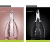 JISTL Nail Clippers for Ingrown/Thick Toenail Surgical Grade Stainless Steel Sharp Blades with Soft Ergonomic Handles for Easy Grip Best Nail Clipper & Pedicure Tool (Rose Gold)