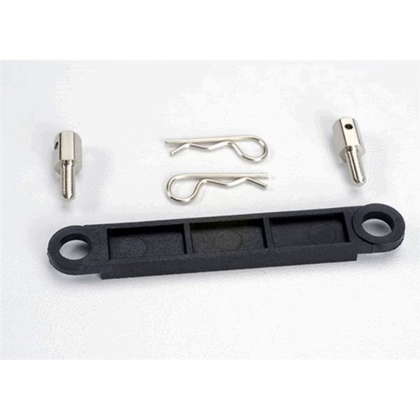 Traxxas 3727 Battery Hold Down Plate, Black