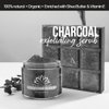 Charcoal Scrub, Moisturizing and Exfoliating Face Foot & Body Scrub, Organic Scrub Fights Stretch Marks, Fine Lines and Natural Exfoliator Salt Body Scrub for Toning Skin Cellulite Skin Care Body