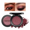 HOOMUSS Burgundy Red Eyeshadow Shimmer Handmade Gothic Eye Sahdow Makeup Palette for Halloween, High Pigmented & Long Lasting, Intense Color Wine Red Matte Eyeshadow (Wine Red)