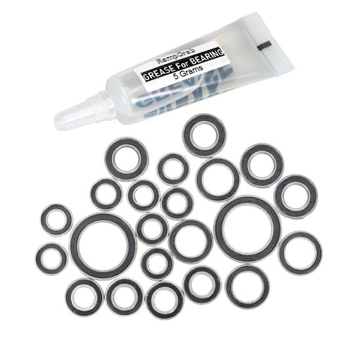 RampCrab Hardened Steel Bearing Kit for TRX4M RC car, Upgrades Parts for 1/18 TRX4m RC Crawler Car, 22PCS