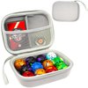 FCDYLBD Toy Organizer Case Compatible with Bakugan Battle Planet, BakuCores, Armored Alliance, Geogan Rising, Toy Organizer Storage Container Holder (12, Grey)