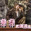 40Pcs Cow Girl Party Supplies 20 Plates + 20 Napkin Cow Girl Birthday Party Decorations (Cow Girl) Plates