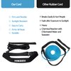 Hikeen Swimming Training Belt 4M Swimming Tether Swim in Place Harness Stationary Swimming Aquatic Resistance Belt (Swimming Belts)
