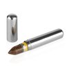 Linkidea 2 Pack Cigar Case Tube for Cigars Up to 52 Ring Gauge, Stainless Steel Opening Dia 0.8" Carrying Cigar Box, Portable Single Cigar Holder for Travel and Daily Use (Silver)