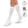 Core-Spun 30-40mmHg Firm Graduated Compression Support Knee High Socks (Black, XL)