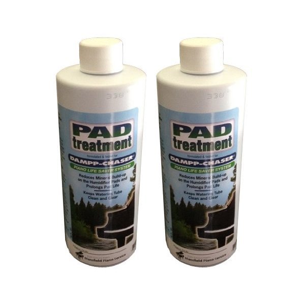 Dampp-Chaser Piano Humidifier Pad Treatment 16 oz Bottle Value Pack - 2/Pack