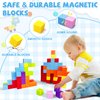 Bestdin Magnetic Blocks for Kids Ages 4-8, 90PCS Magnetic Building Blocks Magnet Blocks, Classroom Must Haves Toddler Sensory Toys, Magnetic Toys for Age 3+ Boys Girls Gifts