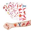 Generic Crawfish Temporary Tattoos Birthday Party Supplies Favors Decorations Super Cute 96 PCS Fake Tattoos Stickers for Boys Girls School Classroom Rewards Gifts Ideal