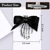Halloween Skeleton hands Hair Clips Goth Hair Clips Skull Hair Clip Halloween Hair Accessories Halloween Hair Clips For Women Girls (2PCS)