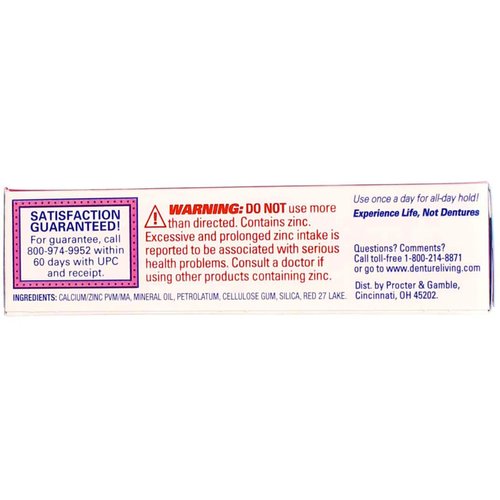 Fixodent Complete Original Denture Adhesive Cream 1.4 Oz, 1.400 Fluid Ounce