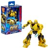 Transformers: One Prime Changer Bumblebee (B-127) 5-Inch Robot Action Figure, Interactive Toys for Boys and Girls Ages 6 and Up