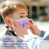 Unifandy Kid Face Mask, 50PC 3 Ply Disposable Face Mask Colorful Set for Children, Durable Nose Wire Earloop Protective Cover, Back to School Supplies