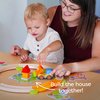 HABA My Very First Games Building Site - Cooperative Learning Kids Game, Toddler Learning Activities & Games for 2+ Year Olds, Games with Toy Trucks
