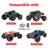 4pcs HobbyPark Height 4.92" (125mm) 12mm Hex RC Truck Wheels and Tires Set for Traxxas Redcat 1/10 Scale RC Truck Monster fit 2S 3S 4S Brushless Models