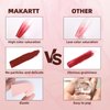 Makartt Pat Ombre Gel 6 Nude Gel Nail Polish Colors with Sponge & Nail Brush Gradient Painting Gel Ideal for DIY French Manicure Beginners