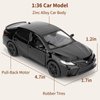 LOVEPOSELY 1/36 Scale Camry XSE Diecast Model Car Toy, Zinc Alloy Pull Back Supercar Vehicles Toy Car for Kids Adults Gift (Black)