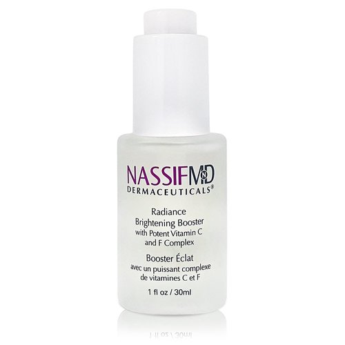 NassifMD® Radiance Booster Vitamins C for Face, Brightening serum Dark Spot Remover, Vitamin C wi...