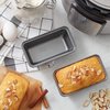 Instant Pot Official Mini Loaf Pans, Set of 2, Compatible with 6-Quart and 8-Quart Cookers, Gray