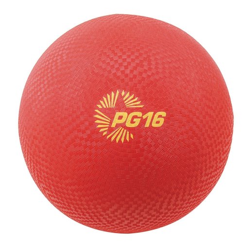 Champion Sports Playground Ball (Red, 13-Inch)