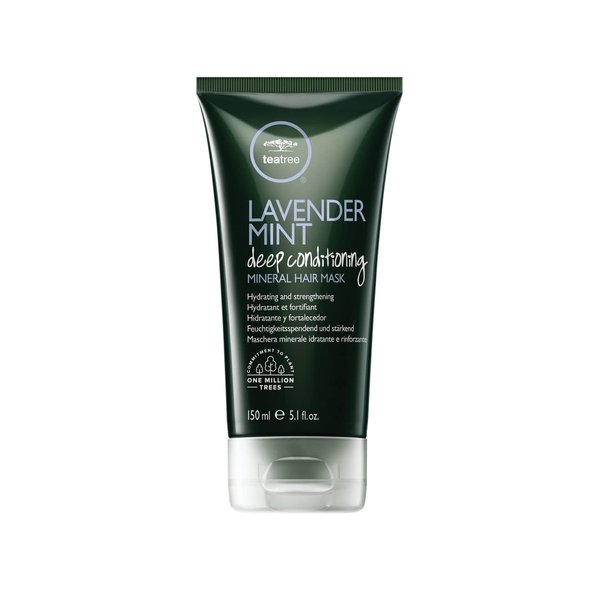Tea Tree Lavender Mint Deep Conditioning Mineral Hair Mask, Hydrates + Strengthens, For Coarse + Dry Hair, 5.1 fl. oz