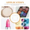 Beavorty 4pcs Blush Box Eyeshadow Box Travel Makeup Palette Lip Balm Containers Magnetic Eyeshadow Empty Eyeshadow Pans Empty Eyeshadow Palette Female Ultra Thin Square Tray