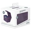 Ultimate Guard Sidewinder 100+, Deck Box for 100 Double-Sleeved TCG Cards, Purple, Magnetic Closure & Microfiber Inner Lining for Secure Storage