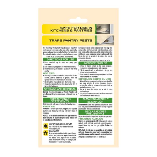 Black Flag Pantry Pest Glue Trap, 2 Count