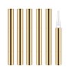 3ml Empty Nail Oil Pen with Brush, Twist Pen for Tooth Whitening, Gel Lip Gloss Container, Eyelash Growth Liquid Tube(Golden, 6PCS)