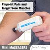 Point Relief 14-1050 Mini Massager for Handheld Targeted Massage Therapy Relieve Muscle Pain