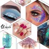 Body Glitter Wenida 9 Colors 190g Holographic Iridescent Cosmetic Festival Makeup Chunky Powder for Nail Hair Eye Face