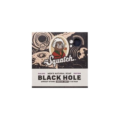 Dr. Squatch All Natural Bar Soap for Men Limited Edition, Black Hole
