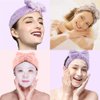 VIOCIWUO Microfiber Bowtie Headbands for Women 3 Pack, Elastic Soft Makeup Headbands Hair Bands Face Wash Spa Yoga For Women Girls