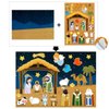 HOWAF Nativity Sticker Scene Kits for Christmas DIY Crafts Christmas DIY Painting Crafts for Religious Party Favor Nativity Scene Party Game for Kids Classroom Activity Christmas Art Decorate Supplies