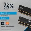 Crucial Pro RAM 32GB Kit (2x16GB) DDR5 5600MHz (or 5200MHz or 4800MHz) Desktop Memory CP2K16G56C46U5