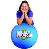 Mega Bounce Junior | The Huge Inflatable Bouncy Ball by Wicked Vision | 1.41 Metre Circumference | Foot Pump Included