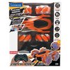 Lexibook - Crosslander Glow-in-The-Dark Radio Control car, Remote Control, Rechargeable, Electronic Action Game, Orange/Black, RC21
