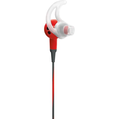 Bose SoundSport In-Ear Headphones w/Mic (Apple) (Red) (Renewed)