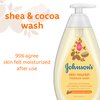 Johnson's Baby Skin Nourishing Moisture Baby Body Wash with Shea & Cocoa Butter, Hypoallergenic & Tear Free Baby Bath Wash, Paraben-, Dye-, Sulfate & Phthalate-Free, 20.3 fl. oz