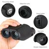 E Tronic Edge Binoculars for Adults - 10x25 Professional Binoculars for Bird Watching, Hunting, Hiking & Travel - Compact Binoculars for Men and Women - Strap and Case Included