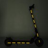 Glodorm MORICHS 20 PCS Universal Self-Adhesive Night Reflective Stickers for Electric Scooter Waterproof Warning Strip for Scooter Decoration Accessories (Yellow)
