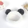 Co-link 2pcs Fashion Face Wash Panda Animal Ears Hair Band Panda Elastic Headbands for Girls Makeup Face Washing Headband Hairdo Facial Mask Hairband Hair Accessory